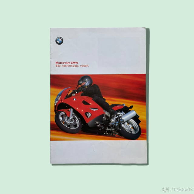 BMW český prospekt motocyklů, rok 1998