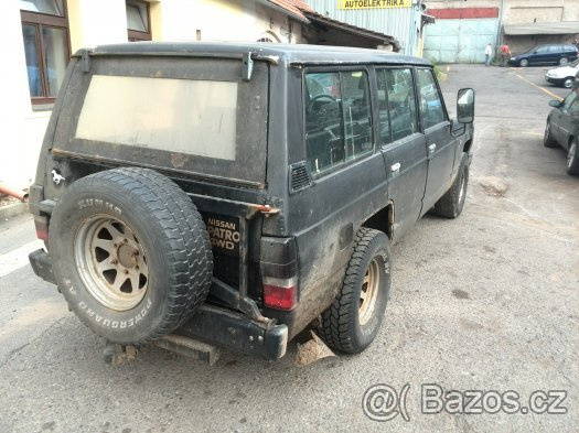 NISSAN PATROL Y60 2.8TD GR - 260 N.DÍLY - KARDANY OFF ROAD