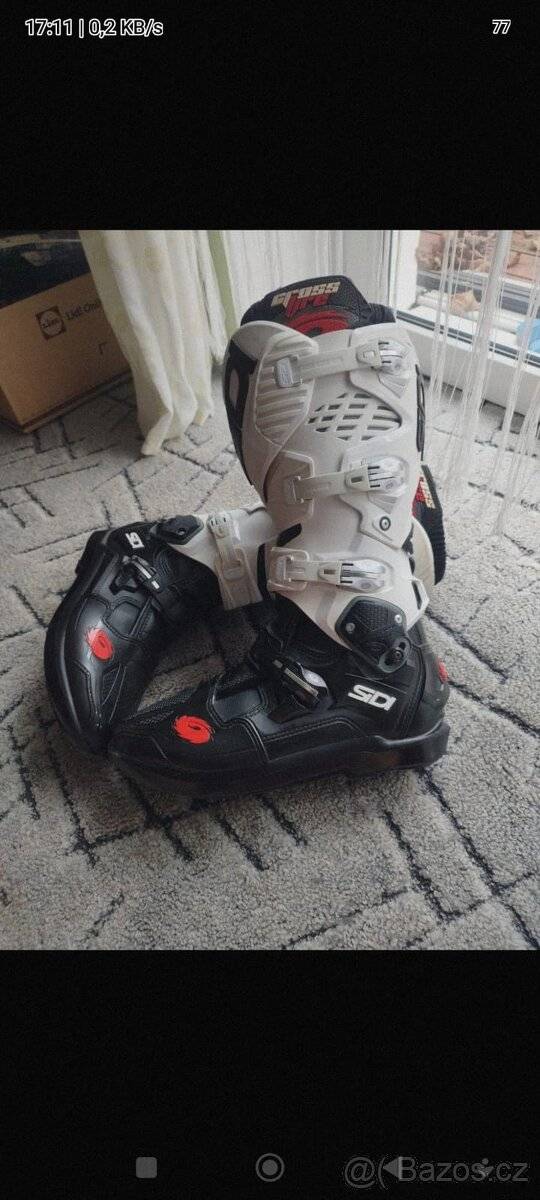 Boty Sidi motocross vel.45