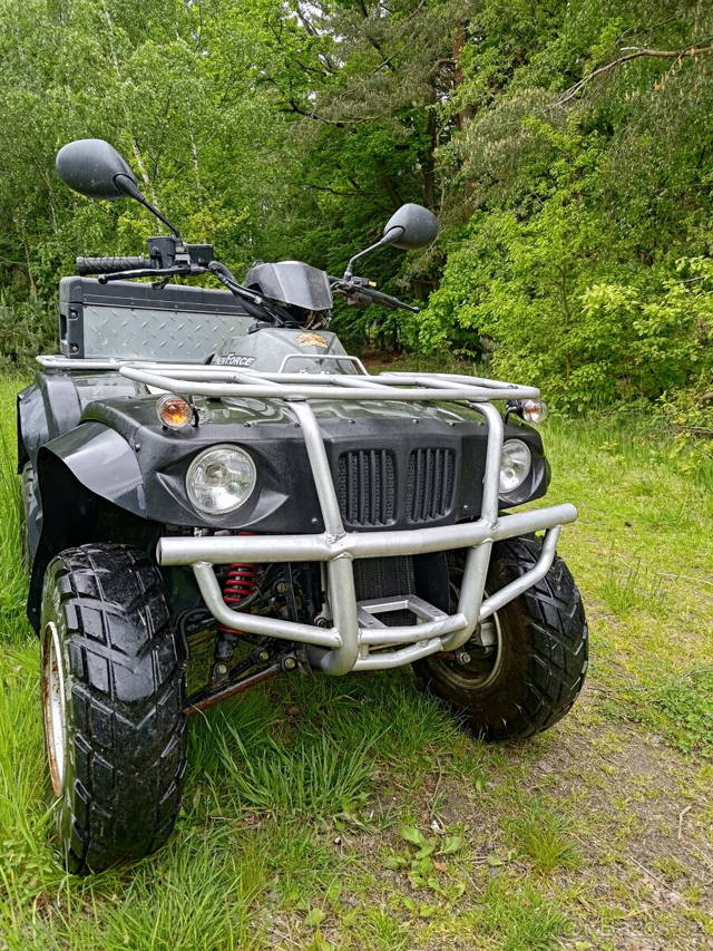 New Force pracovní čtyřkolka s novou STK