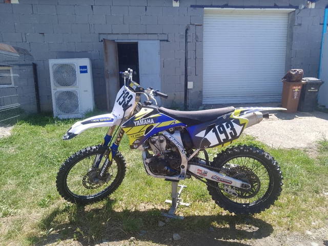 Prodám Yamahu yz250f laděný výfuk po go motoru najeto 5 mth