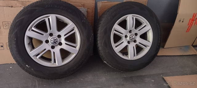 Prodám originál 17" sadu ALU kol Amarok