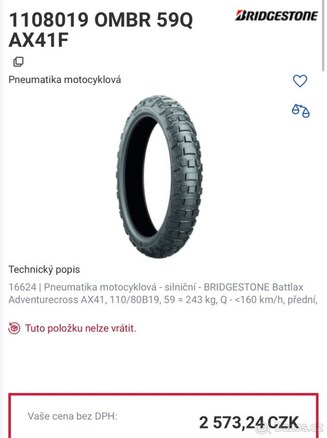 Pneu na moto