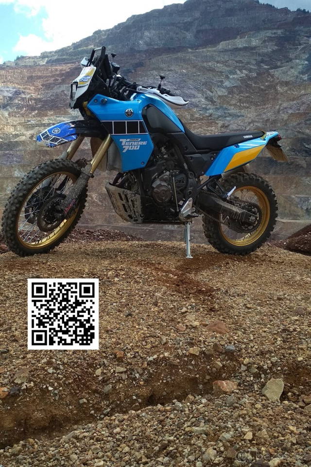 Yamaha Tenere 700 přední zvýšený blatník