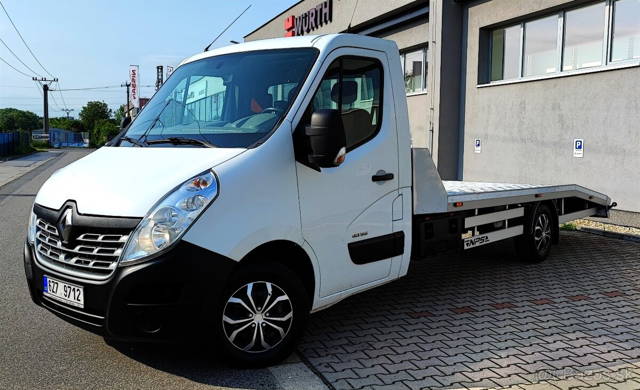 RENAULT MASTER 2.3 92KW, ODTAHOVKA 3.5t - ŘP.SK.B,TAŽNE 2.5t