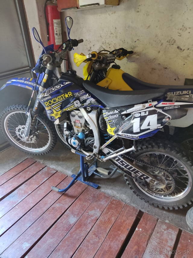 Predám Yamahu WR 450 s TP a EVČ