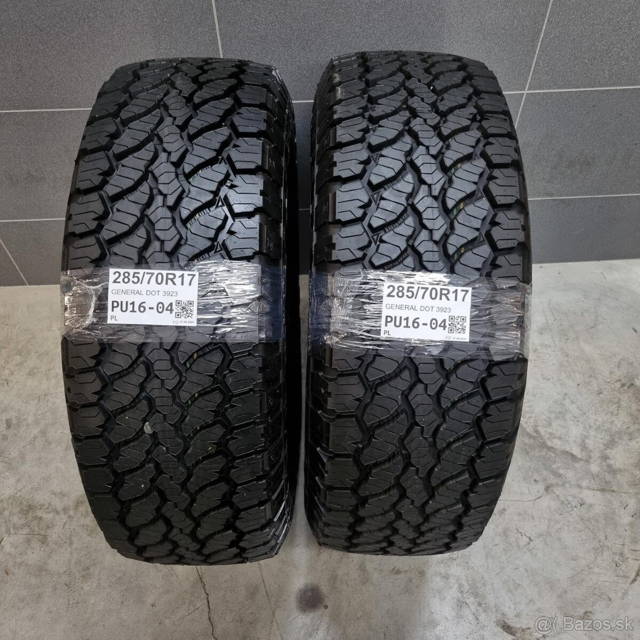 Letné offroad pneumatiky 285/70 R17 GENERAL DOT3923