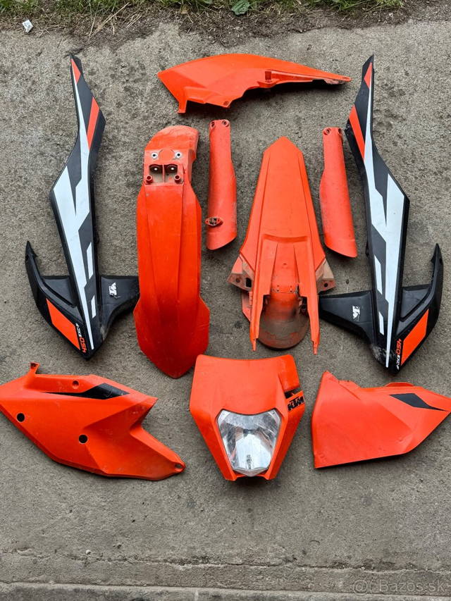 Plasty KTM excf 2017-2019