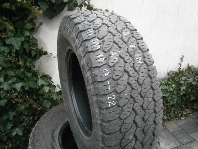 Predám 4x letné Goodyear ALL-TERRAIN M+S 255/60 R20 113HXL