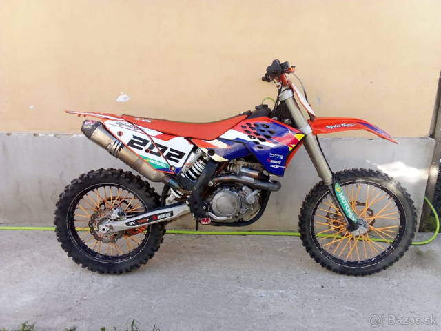 Predám KTM SX 450F rok 2010 pojazna