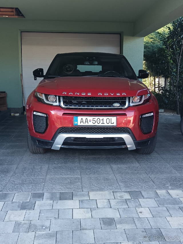 Predám range rover evoque 2017,78.000km