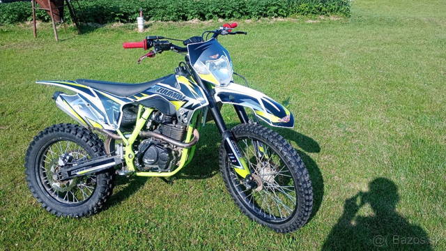 enduro zuumav 250cc 5 rýchlostná kolesá 18/21 34mth