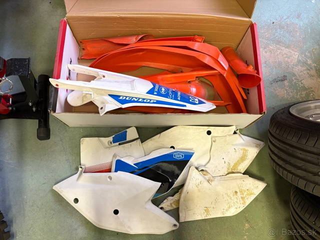 KTM sx125 plasty