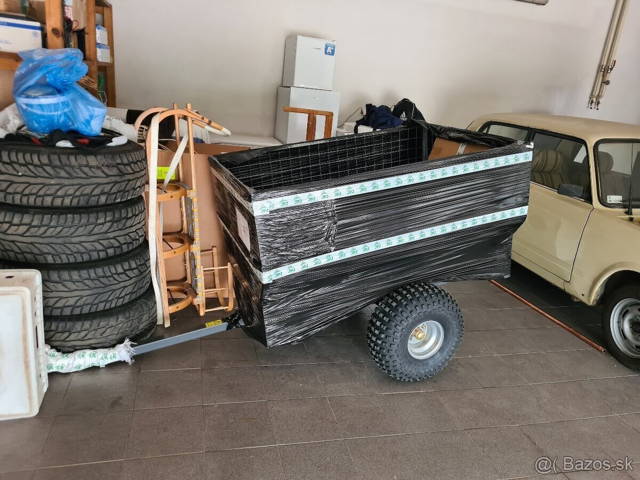 Nový vozík za štvorkolku
