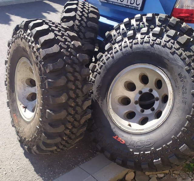 offroad pneu+disky