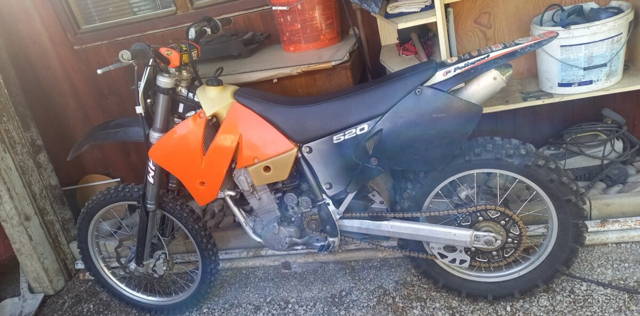 KTM 520 EXC 2004