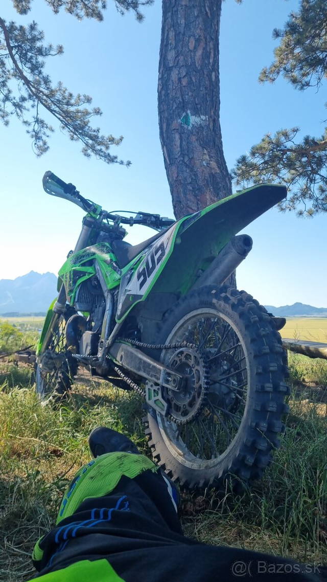 Kawasaki kx250R 2T 58hp