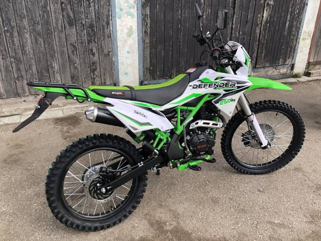 Nove Cestné enduro DEFENDER 250 cm3 - kolesá 21/18 + Štartér