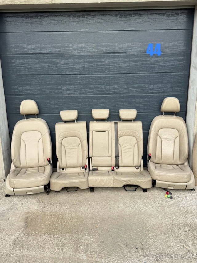 Predám kožené elektrické vyhrievané sedadla Audi q5