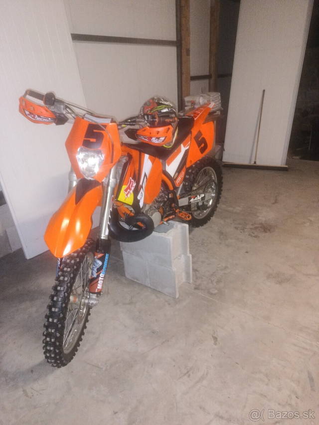 KTM ostré enduro 250cm 2t