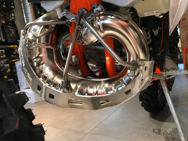 Zesílený kryt motoru a kolene výfuku KTM, Husqvarna, Gas Gas