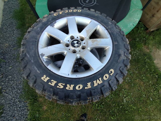 Predam elektrony 5x120  + offroad pneu