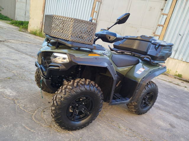 CFmoto 520 model G2 nájazd iba 380 km v priplatkovej výbave
