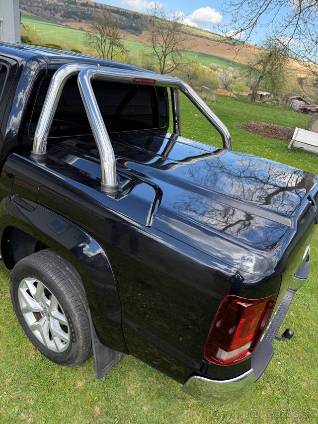 Hardtop výklopná nadstavba korby s nerezovým rámom