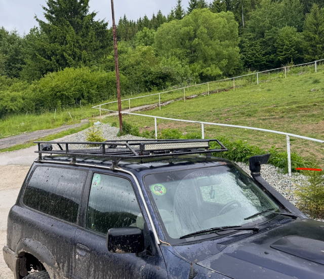 Predám záhradku / strešný nosič na Nissan patrol