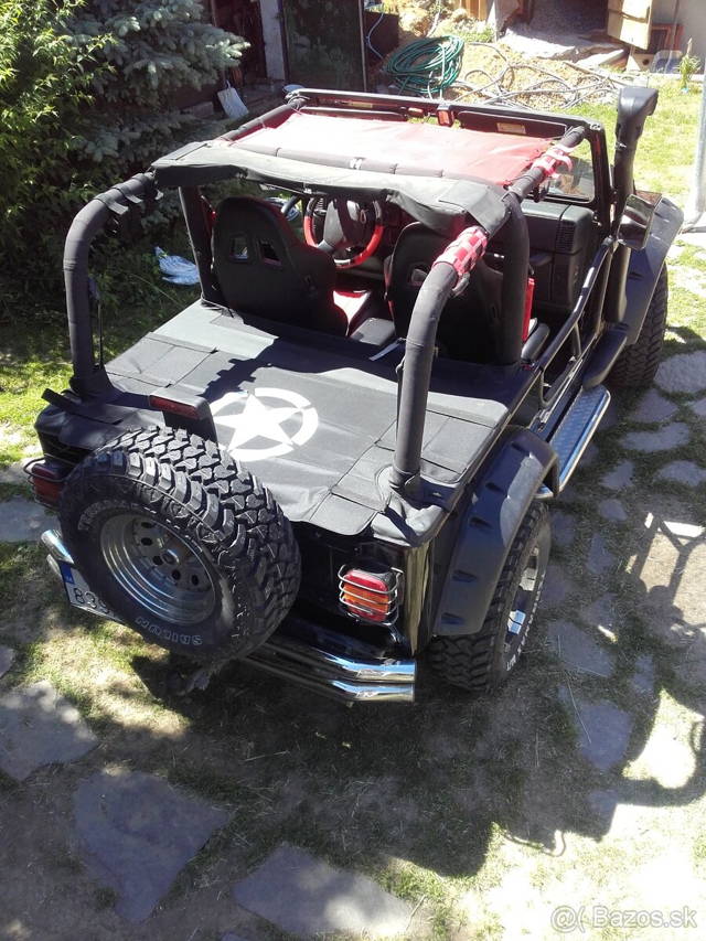 Jeep Wrangler TJ Bikiny multifunkčný zadný kryt