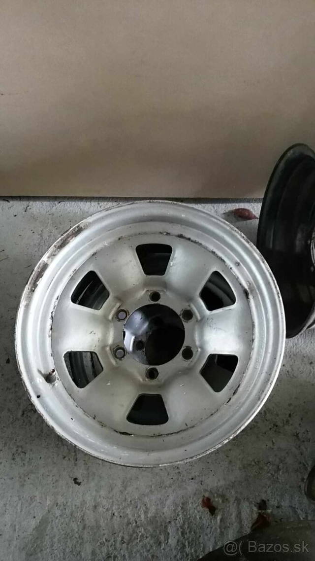 Plechové disky Toyota 6x139,7 R15 7J