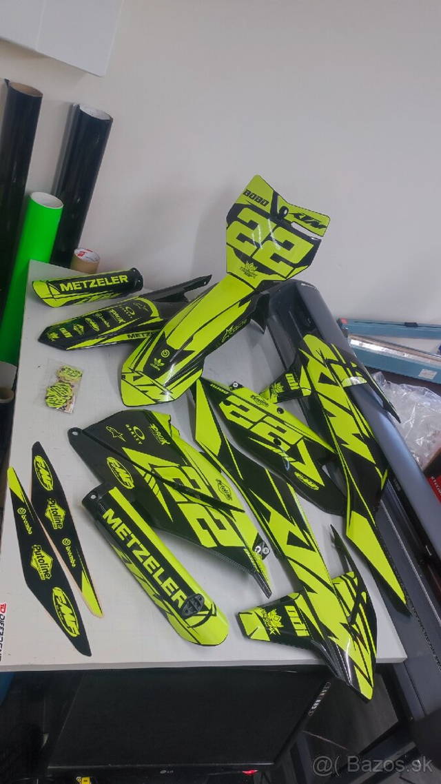 Plasty + polep vhodné pre KTM SX+SXF 2016-2018
