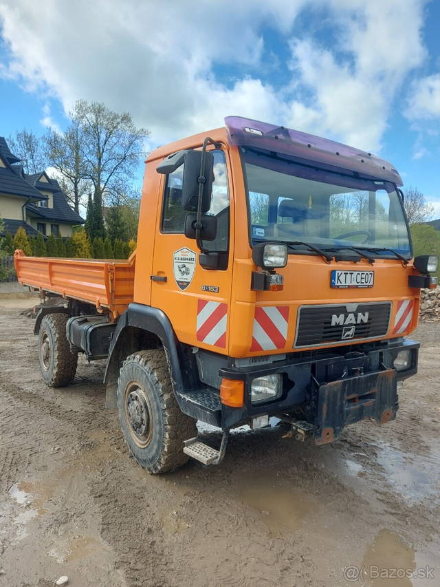 Man 4x4 L2000 Kipper meiller Schmidt off Road Unimog