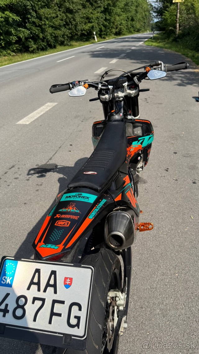 Ktm exc-f 450 tp+spz supermoto