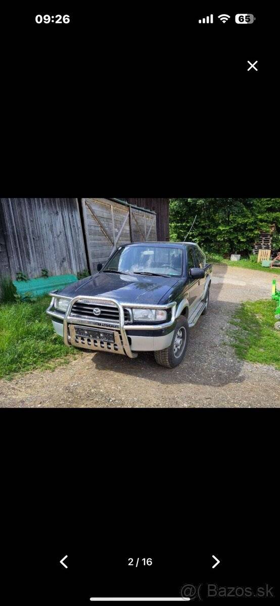 MAZDA B2500 2,5 TD 80KW 4X4