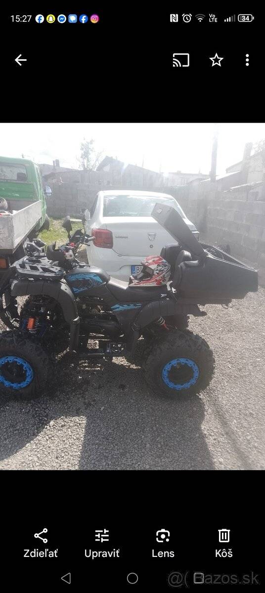 Man na predaj štvorkolku 250