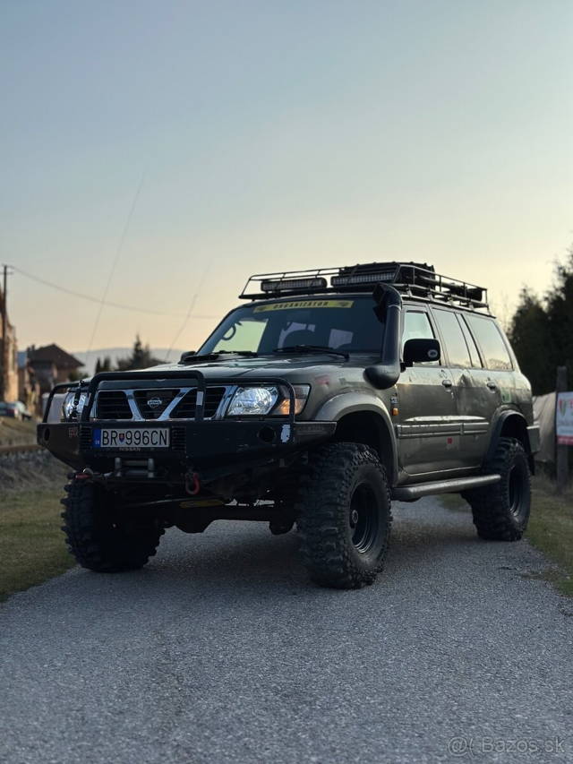 Nissan Patrol GR 2.8TD, Navijaky, ARB uzávierky, všetko v TP