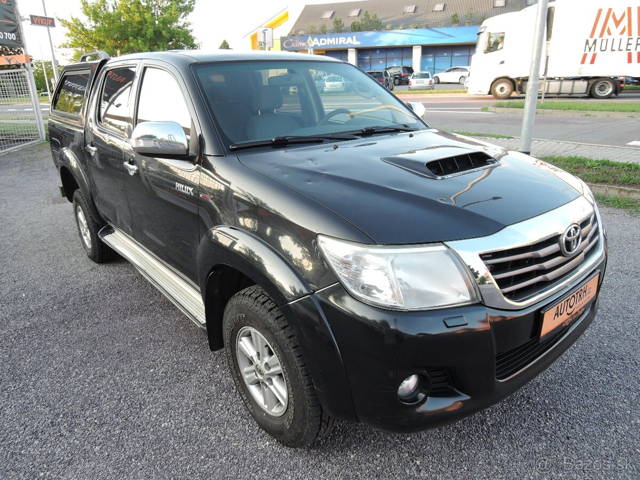 Toyota Hilux 2,5 D-4D 4x4 1.maj ČR HardTop DPH 2013