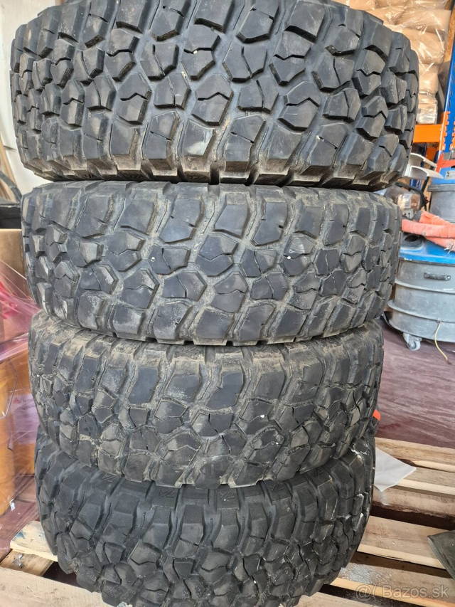 Pneumatiky na Jeep Wrangler 255/75 R17 M+S