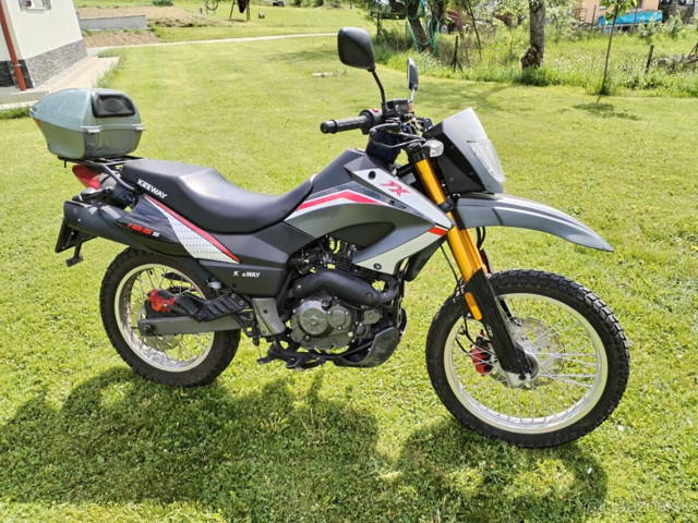 enduro keeway xt 125 s tp špz