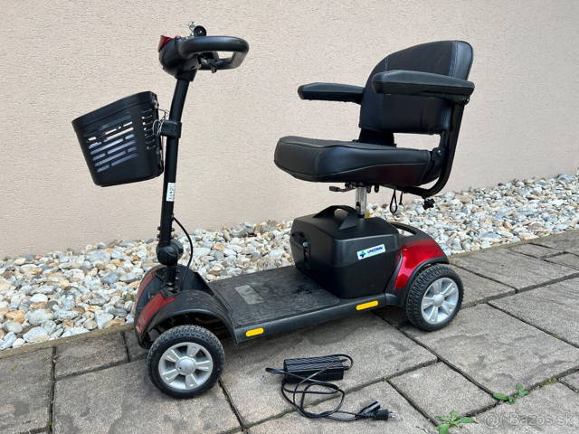 Elektrická štvorkolka pre seniora
