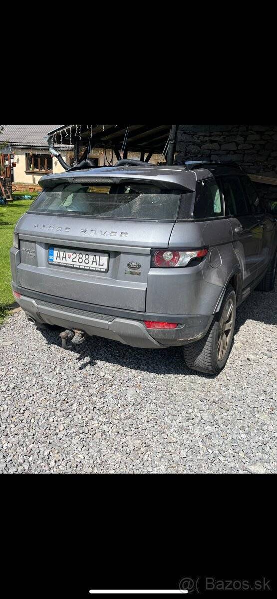 Range rover evoque zadny naraznik