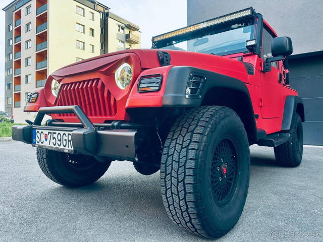Jeep Wrangler TJ 2.4 benzín Možná aj výmena