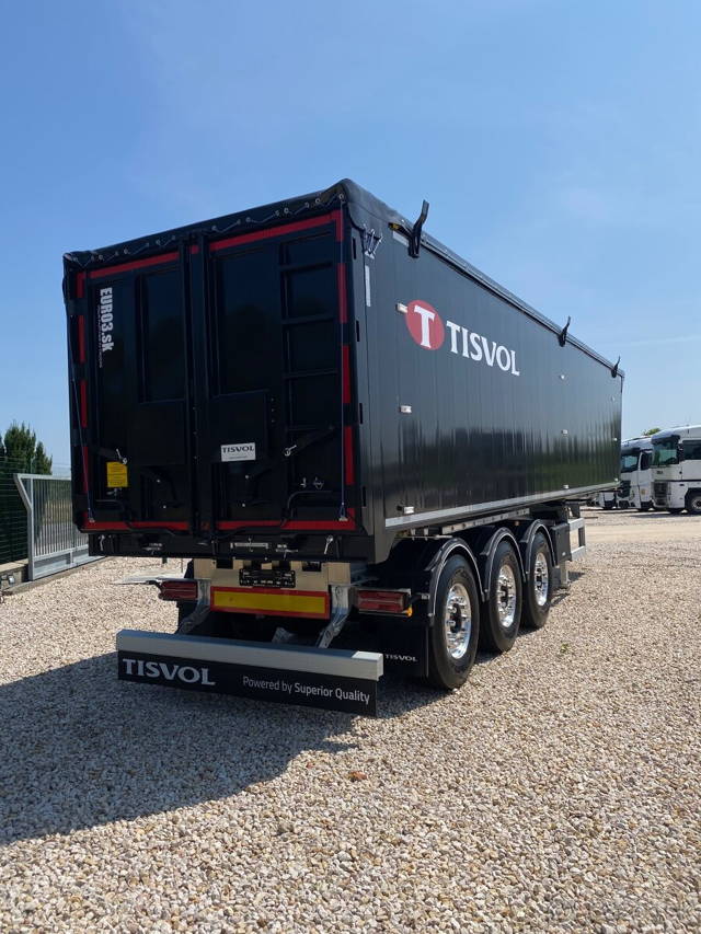Sklápací náves - Tisvol S3N 52m3 5680kg, Možnosť prenájmu