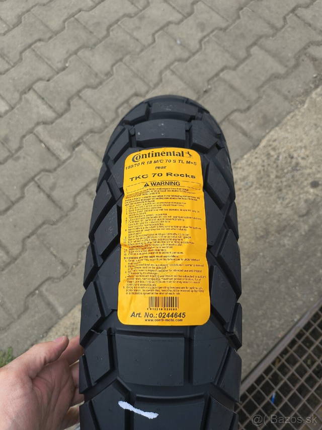Continental 150/70r18 tkc70 rocks