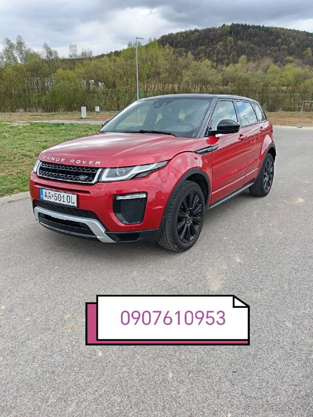 Range rover evoque 77.800 km