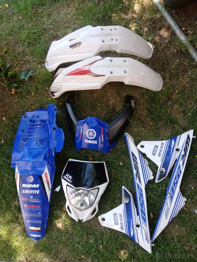 Plasty na Yamahu WR