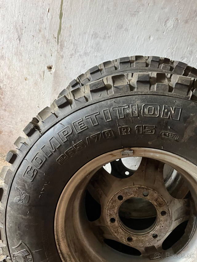 Mitsubishi Pajero - kolesá s diskami
