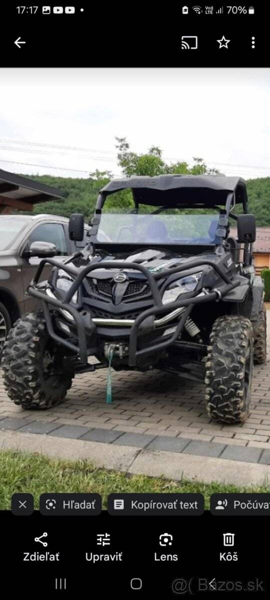 CF Moto Z Force 1000 Bugina 4x4
