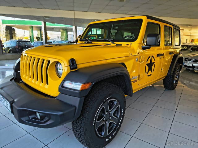 Jeep Wrangler Unlimited 1. Majiteľ 147kw